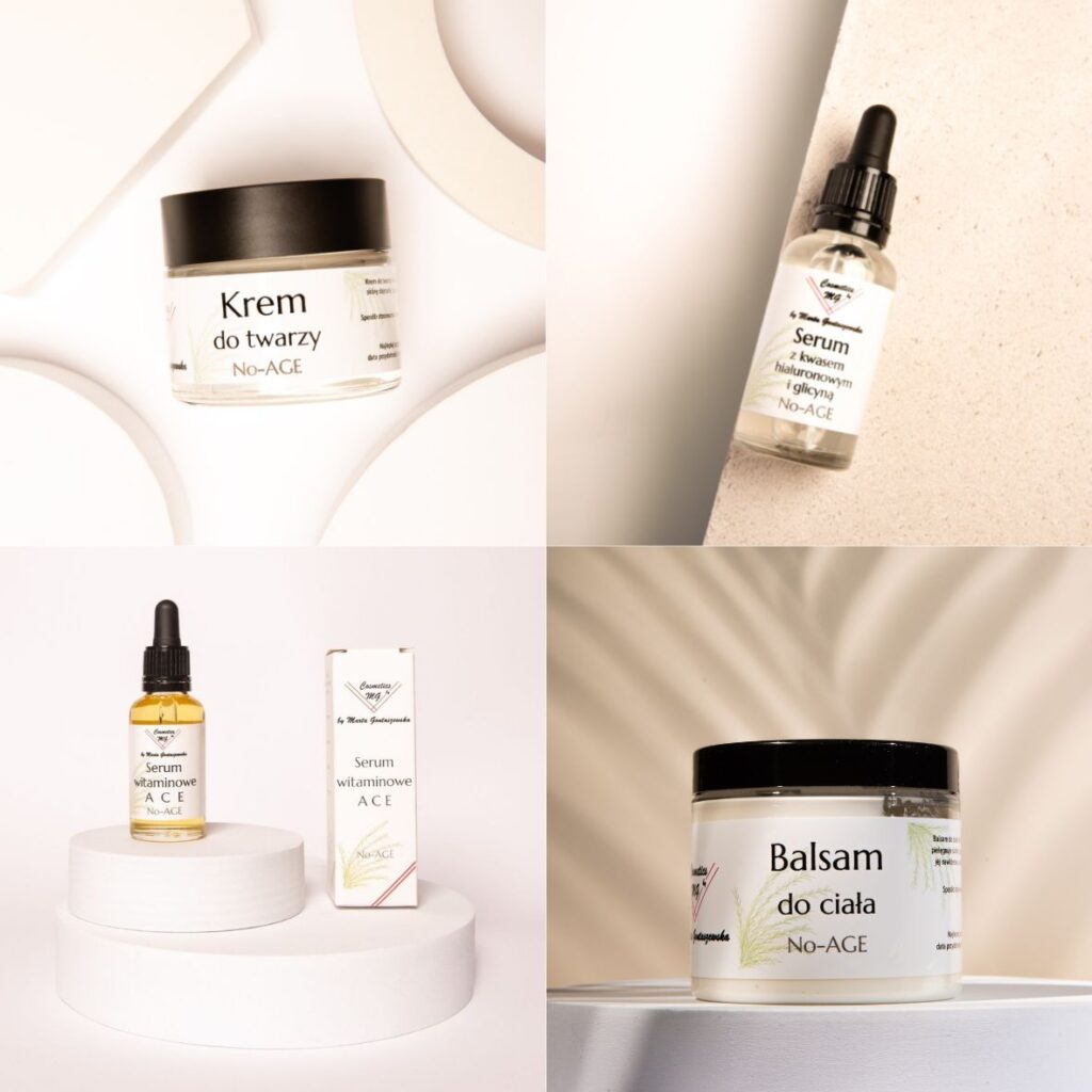 zestaw No-AGE Cosmetics by Marta Gontaszewska